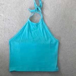 Halter crop top